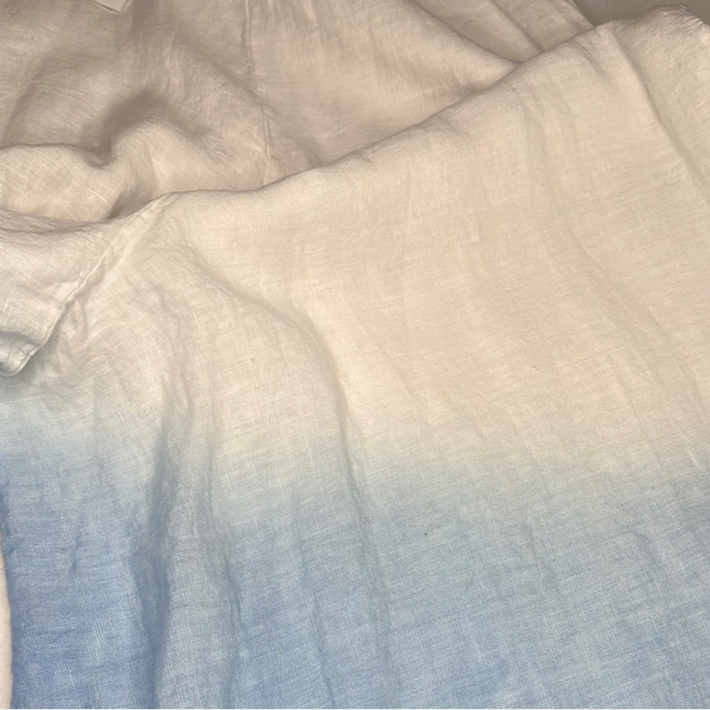 Italian linen ombre jumpsuit - Picture 9 of 12